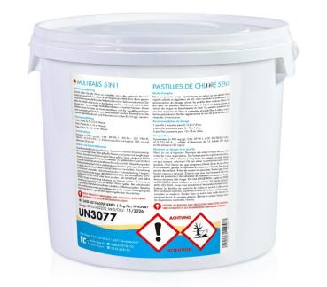 Preview: 5 kg BAYZID® Multitabs 20g 5in1 für Pools